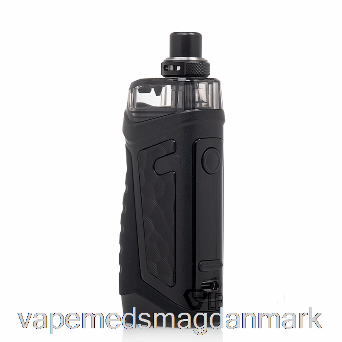 Vape Med Smag Vandy Vape Jackaroo 18650 Pod Kit Obsidian Sort
